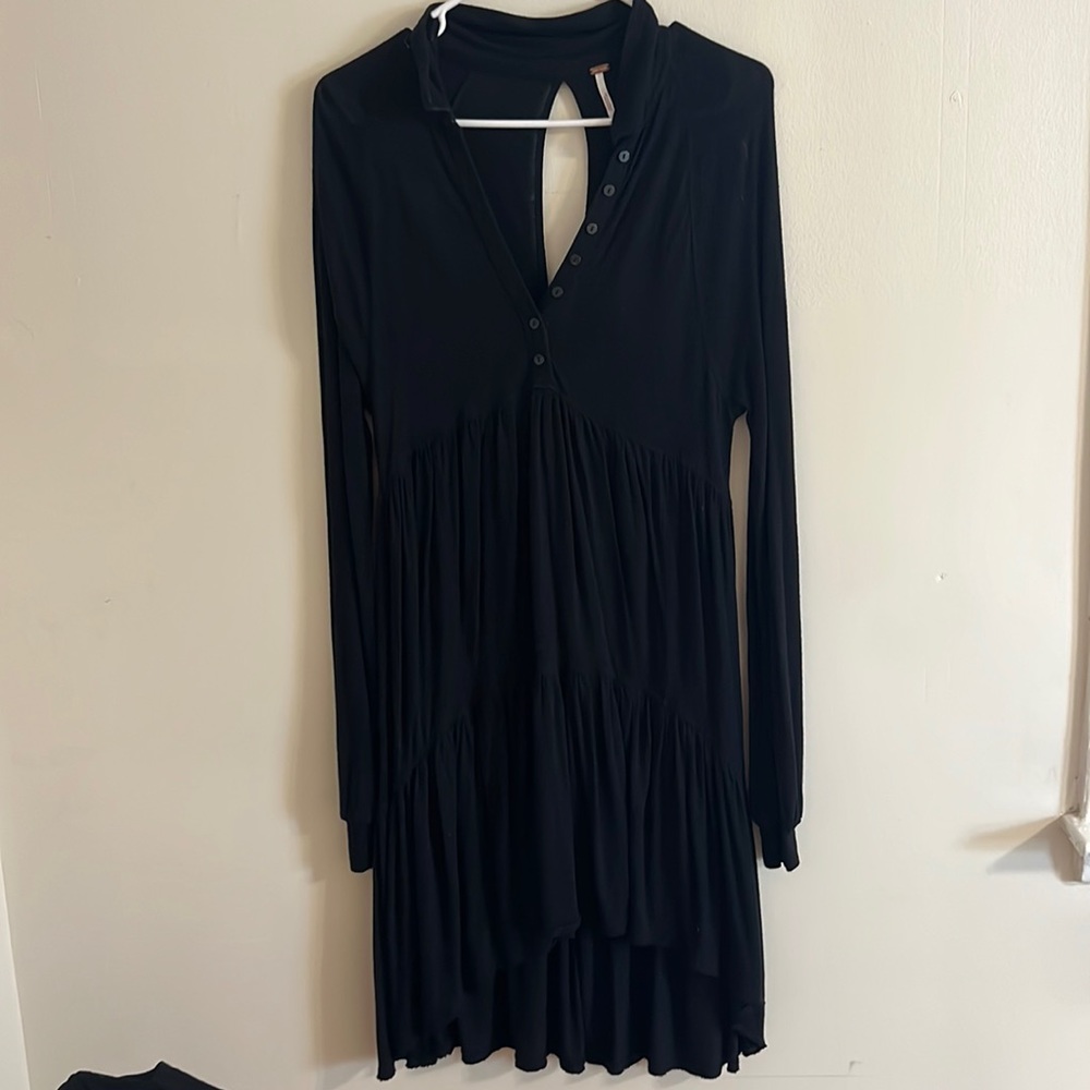 Free People Black Tunic